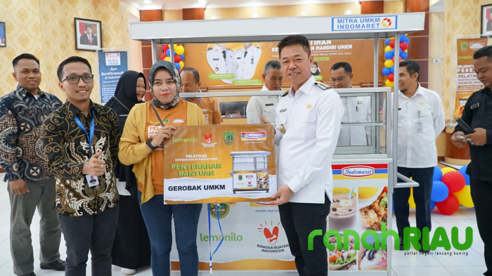 Buka Pelatihan Kewirausahaan, Bupati Rohil harap Produk UMKM bisa masuk Indomaret